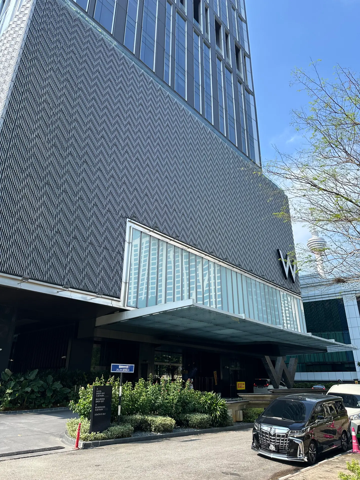 W Kuala Lumpur hotel near the Petronas Twin Towers in KLCC